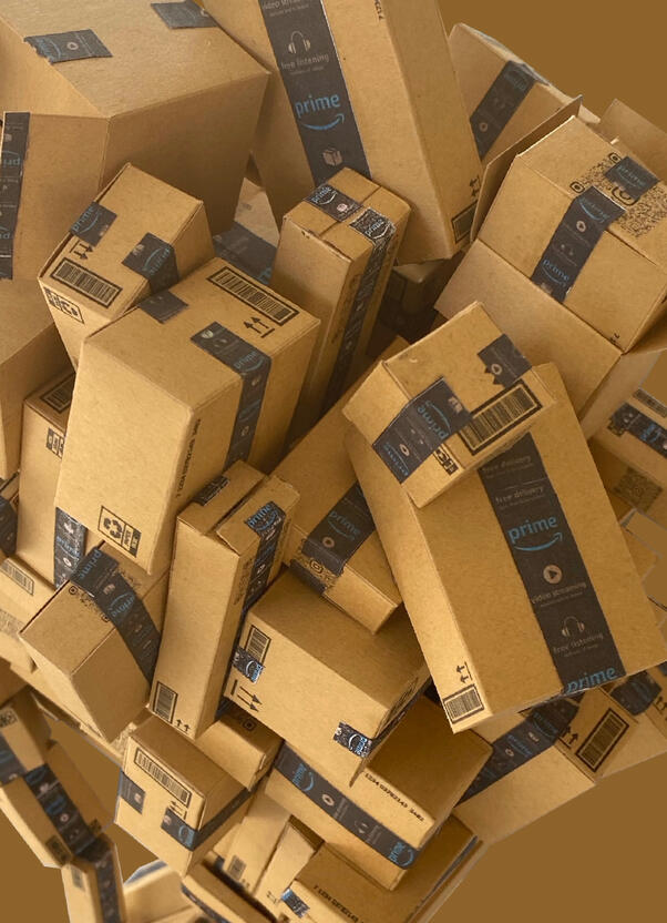 Cardboard 19 x 13 x 8 inch