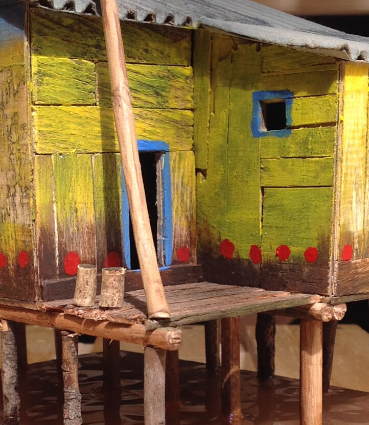 PALAFITOS SERIES / Assemblage sculpture / 2017